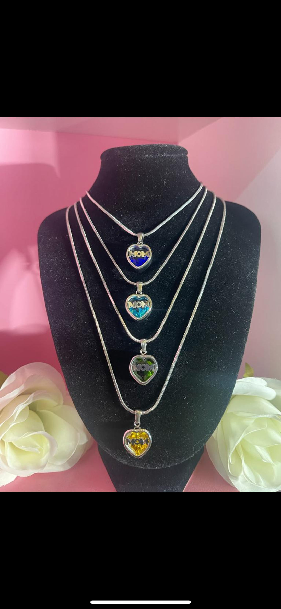 COLORFUL MOM Necklace Only