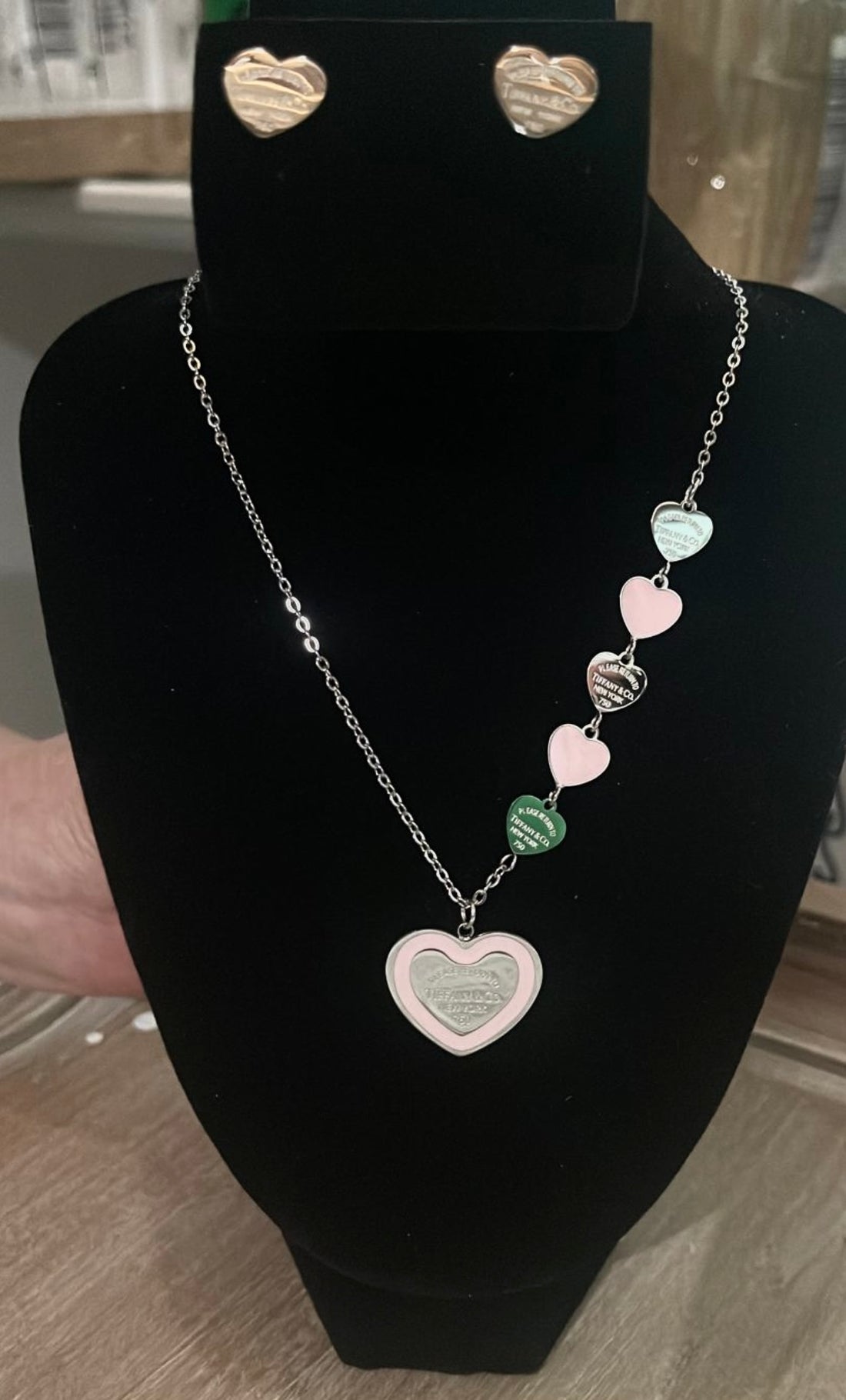 Pink Green TIFFY SET